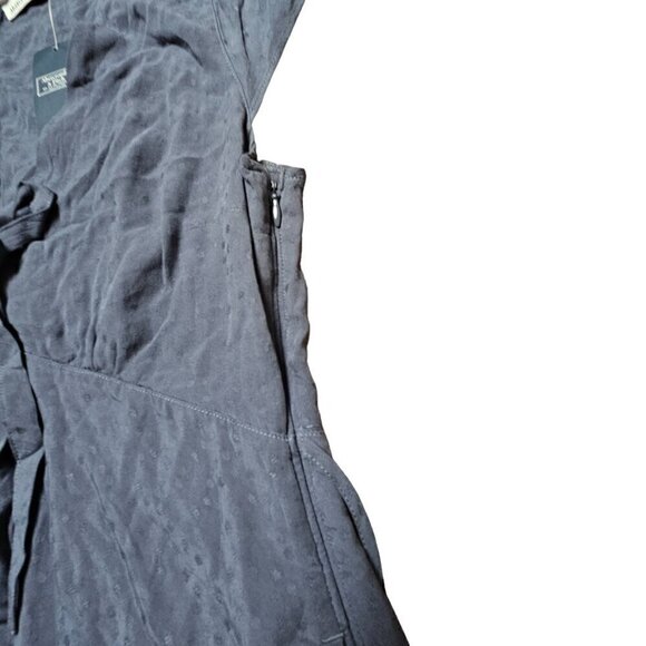 Abercrombie & Fitch Dress Prep School Flare Dress Ruffle Polka Dot Y2K SP NWT - Picture 8 of 12